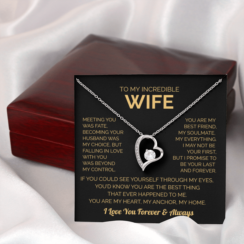 To My Wife – You Are My Heart, My Anchor, My Home - Romantic Jewelry Gift