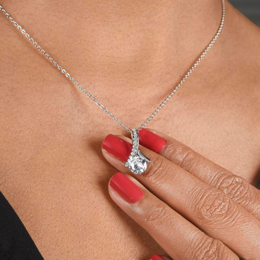 To My Daughter From Mom - My Love Will Always Follow - Beautiful Jewelry Gift