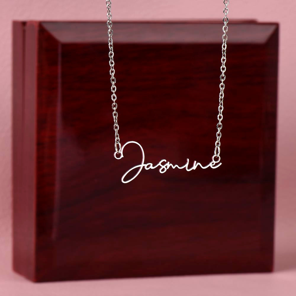 Personalised Gift for Trans - Transgender Name Change Necklace - Trans Pride Month Gift Idea - Transition Gift