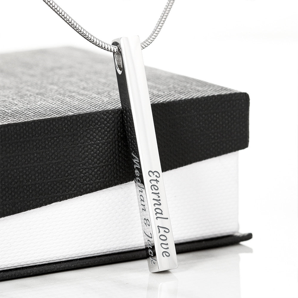 Personalized Family Tree Necklace for New Parents – Custom Engraved Pendant with Baby Name & Birth Date