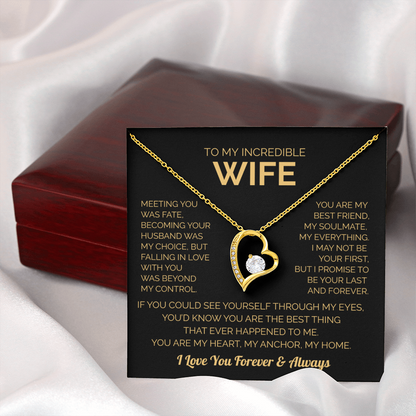 To My Wife – You Are My Heart, My Anchor, My Home - Romantic Jewelry Gift