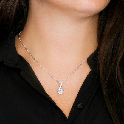 Personalized Caregiver Necklace - Thank You Gifts for Nurses | Wife & Hospice Caregiver Appreciation Jewelry