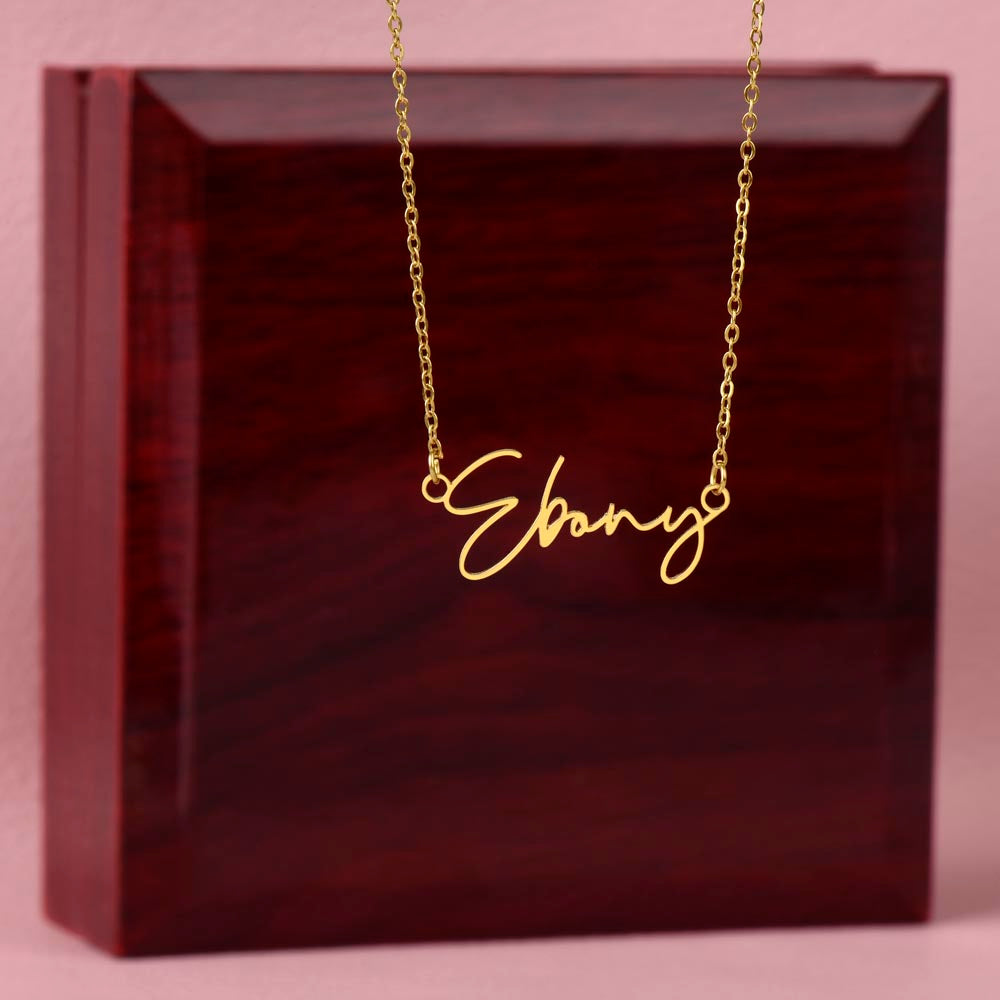 Personalised Gift for Trans - Transgender Name Change Necklace - Trans Pride Month Gift Idea - Transition Gift