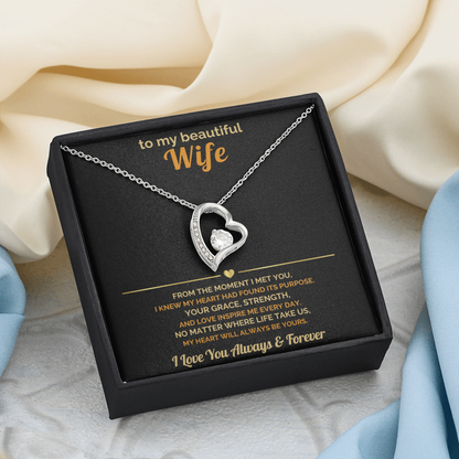To My Wife – My Heart Will Always Be Yours – Romantic Jewelry Gift