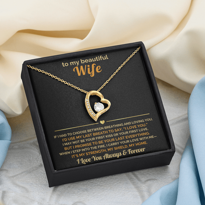 Firefighter Wife Gift – “I Carry Your Love With Me” Necklace  Fire Wife Christmas Jewelry  Fireman Gifts for Her